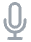 light gray outlined microphone icon