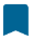 Blue bookmark icon
