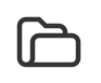 two overlaying folders