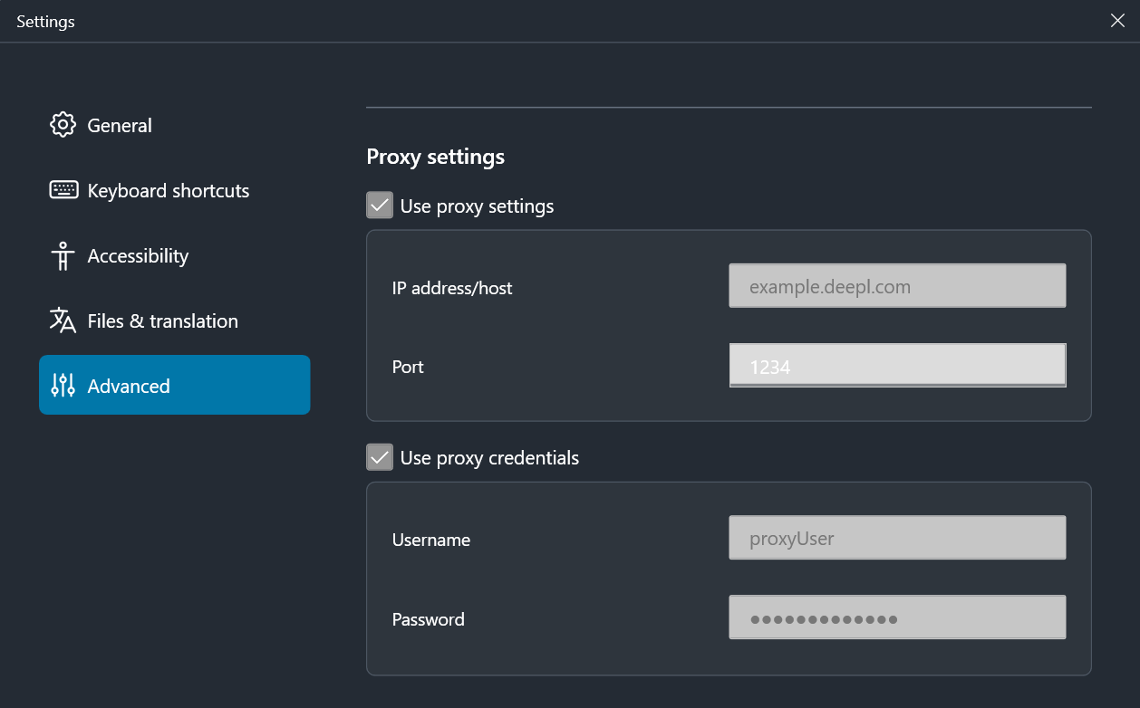proxy example