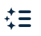Three horizontal black stripes with stars