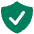Green shield icon