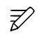 ícone de caneta cinza