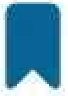 dark blue bookmark icon